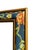 1990s Vintage Floral Painted Wood Framed Mirror. For Sale - Image 5 of 6