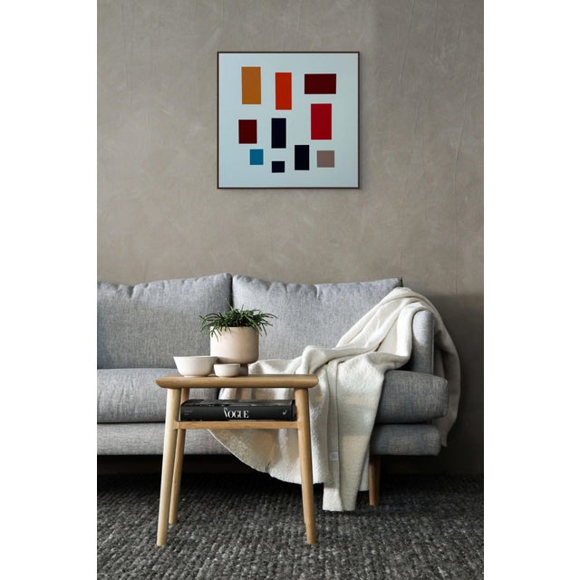 Abstract Contemporary Abstract Acrylic on Birch Panel "Ensemble" by Tom McGlynn For Sale - Image 3 of 6
