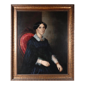 Gustav Adolph Spangenberg, 1859 — Portrait of a Lady, Likely Betty Paoli