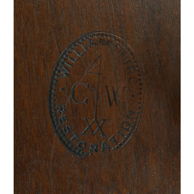 Kittinger Colonial Williamsburg Cw-25 3 Revolving Tier Table For Sale - Image 11 of 12