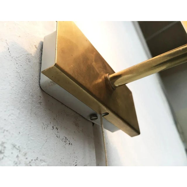 Mid-Century Modern German Brass and Glass Sconces from Doria Leuchten, Set of 2 For Sale - Image 12 of 18