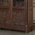 19th Century French Gothic Revival Carved Oak Library Bookcase For Sale - Image 11 of 18