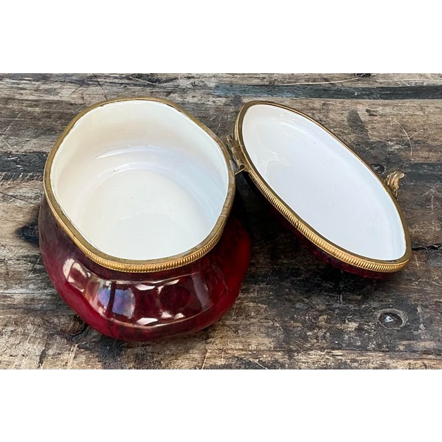 Art Deco Vintage Paul Milet for Sevres Porcelain Box For Sale - Image 3 of 12