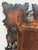 Large Continental Mirror With Beveled Glass and Grapevine Motif For Sale - Image 12 of 14