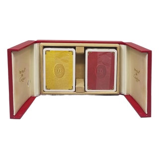 Playing Cards Box from Cartier, France, 1970s, Set of 3 For Sale