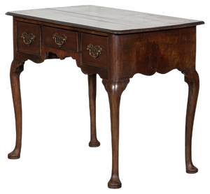 George III Walnut Side Table, 1770