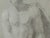 Realism Large Good Old Master Drawing of David, France, 18th Century. For Sale - Image 3 of 4