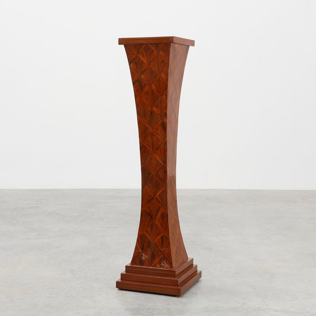 Large Art Deco Console in Wood Marquetry, France, 1920s For Sale - Image 11 of 11