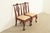 Baker Furniture Chippendale Carved Mahogany Side Chairs or Dining Chairs, Pair For Sale - Image 14 of 14