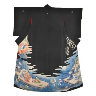 1920s Textile Art Kimono Wall Display For Sale