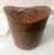 Vintage Minature Mens Leather Hatbox For Sale - Image 4 of 7