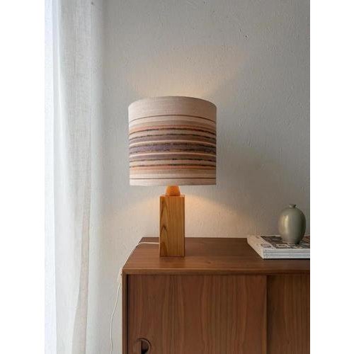 Vintage Pine Table Lamp, 1970s For Sale - Image 9 of 13
