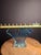 Late 20th Century Signed Uda Yehuda Parmat Studio Art Glass Menorah Iridescent Fused Dreidel For Sale - Image 15 of 17