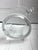Vintage Attributed to Tiffany & Co. Clear Glass Ice Bucket With Swirled Scroll Handles For Sale - Image 9 of 9