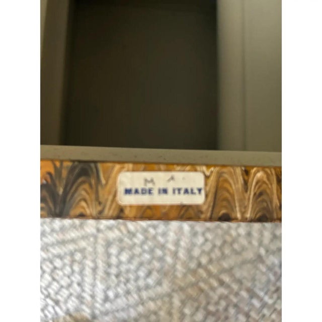 Vintage Italian Tole Book Stack Table For Sale - Image 4 of 7