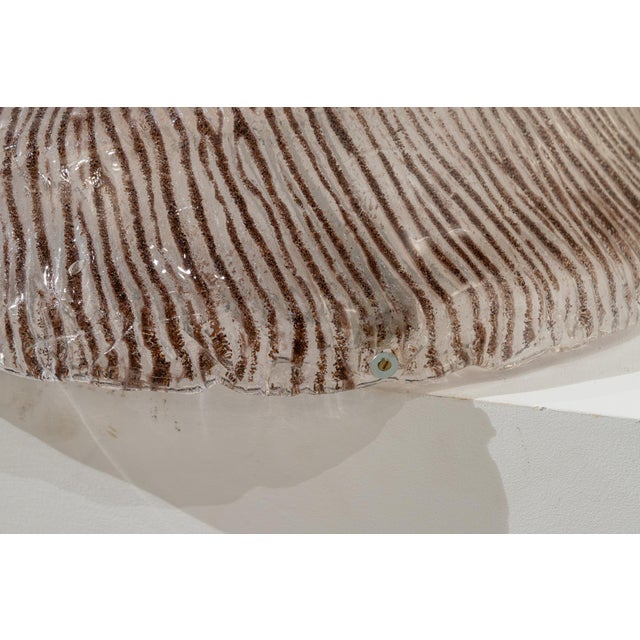 Large Italian Murano Glass Ceiling Light, 1970s For Sale - Image 6 of 7