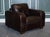 Vintage Brown Leather Armchairs from Sofitalia, Set of 2 For Sale - Image 6 of 12