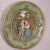Terracotta Wall Plate with Whimsy Children in Farmer Costumes by Johann Maresch, 1890s For Sale - Image 4 of 12