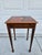 Hekman Furniture Square Federal Style Mahogany Inlay Side Table For Sale - Image 4 of 11