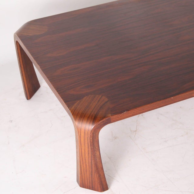 Japanese Coffee Table from Tendo Mokko, 1970s For Sale - Image 6 of 9