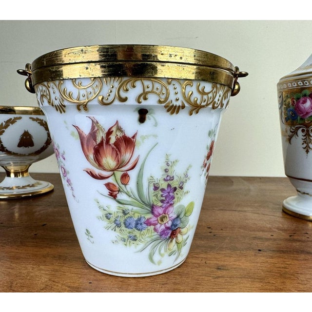French Saxony and Porcelain, Set of 3 For Sale - Image 12 of 16