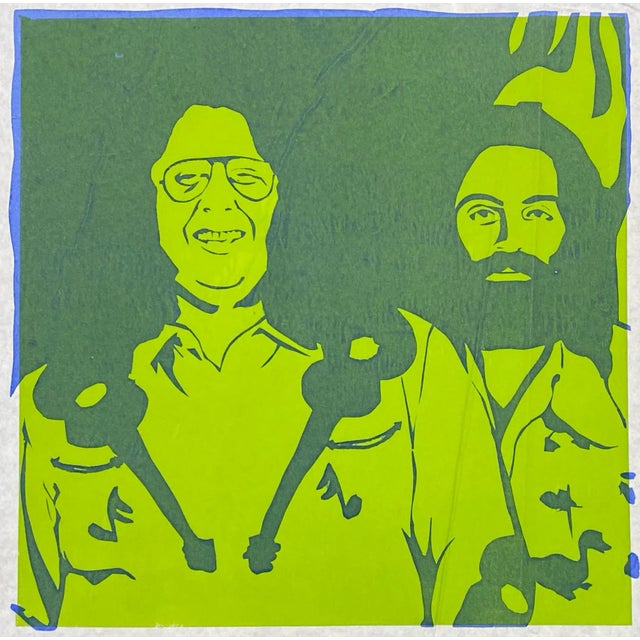 Figurative 1980s Richard Snyder Figural Serigraph For Sale - Image 3 of 3