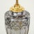 Gray Mercury Glass and Gilt Table Lamp For Sale - Image 4 of 9