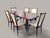Art Deco French Elegance in Macassar Complete Dining Room with Fine Inlays, 1930s, Set of 8 For Sale - Image 3 of 18