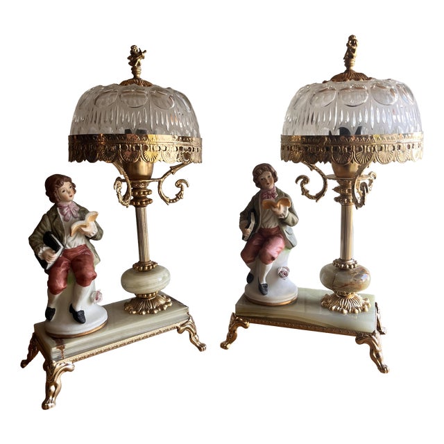 20th Century Ceramic Lamps, Set of 2 For Sale
