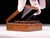 Rare Japanese Taishō Maki-E Lacquer Miniature Tea Cabinet With Sakura Crest For Sale - Image 4 of 10