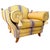 Late 20th Century Grand Scale Neoclassical Revival Italian Maximalist Armchair With Bolsters and Tassels For Sale - Image 5 of 14