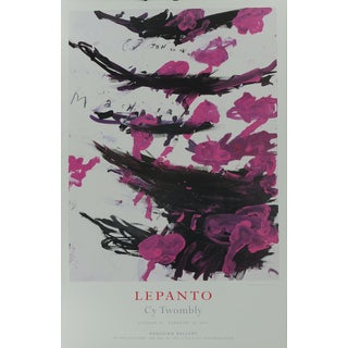 Naumackia Poster after Cy Twombly For Sale