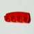 Compact and highly graphic wall hooks produced by gilac in france during the 1970s. the piece is made entirely of glossy...