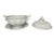 9.9" tall 8.6" wide Bring elegance and style to your dining table with our Mottehedeah Sauce Tureen. Made with high-...