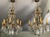 Magnificent pair of late 19th century French gilt bronze and cut crystal chandeliers, executed in the Louis XV (Rococo)...