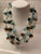 1960s 1960s Smoky Quartz, Pearls,aqua, Double Stran Necklace For Sale - Image 5 of 5