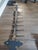 This is a vintage Hanukkah Menorah Candle or Wall Candelabra from the 1970's. The candelabra has 9 arms ornate MCM Wall...