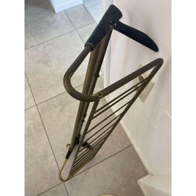 Art Nouveau Brass Coat Rack, 1940s For Sale - Image 17 of 18