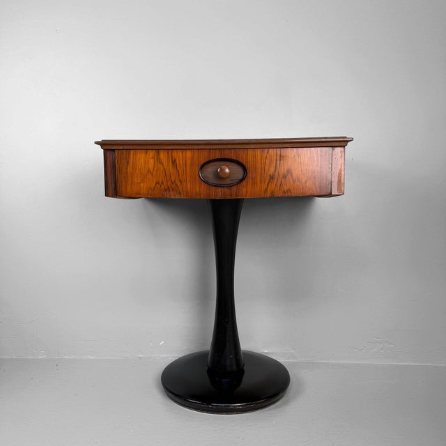 Mid-Century Modern Mid-Century Side Table with Drawer, Italy, 1960s For Sale - Image 3 of 14