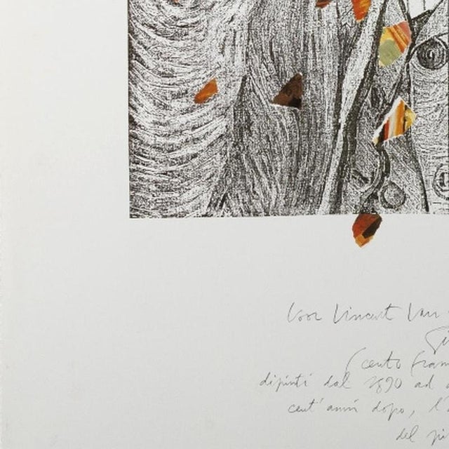 Homage to Van Gogh Poster after Giulio Paolini, 1990 For Sale - Image 3 of 6