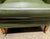 Mid 20th Century Olive Green Leather Tufted Club Chair For Sale - Image 5 of 12