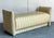 Late 20th Century Vintage Boho Ticking Stripe Upholstered Bench For Sale - Image 5 of 12