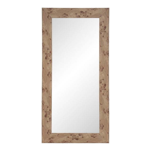 Burled Wall Mirror For Sale