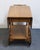 Late 20th Century Ethan Allen Heirloom Nutmeg Maple Colonial Early American 41" Accent Drop Leaf Server / Tea Cart 10-6085 For Sale - Image 5 of 15