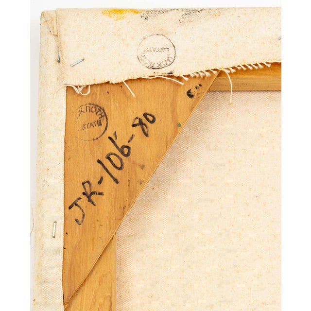 Jack Roth "Rope Dancer 17" Acrylic on Canvas, 1980 For Sale - Image 10 of 11