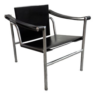 Le Cobusier for Cassina Lc1 Sling Chiar, Circa 1990's For Sale