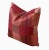 Beacon Hill Burgundy Designer Silk Buffalo Plaid Pillows- a Pair For Sale - Image 4 of 6