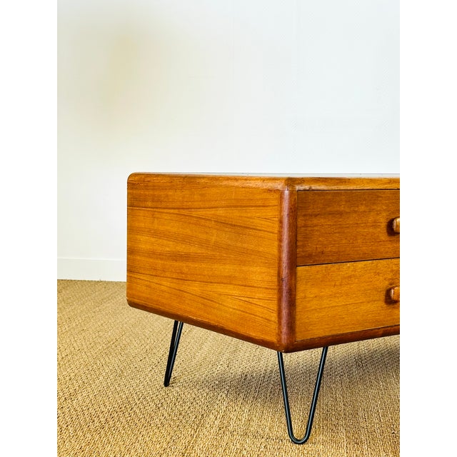 Vintage Scandinavian Teak Sideboard, 1960 For Sale - Image 11 of 15