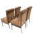 Mid-Century Modern 1970s Vintage Pierre Cardin Style Dining Chairs- Set of 4 For Sale - Image 3 of 9