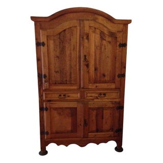 Arte de Mexico Style Armoire For Sale